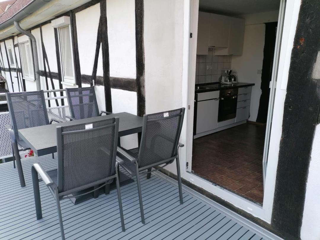 Neu Fewo Oels Witzenhausen Mit Balkon Экстерьер фото
